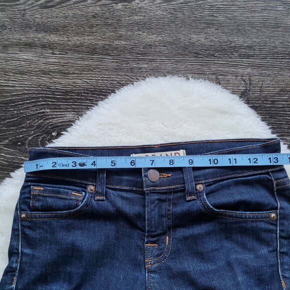 J Brand Skinny Leg Mid Rise Jeans in Pure Wash Size 24 - Picture 7 of 11